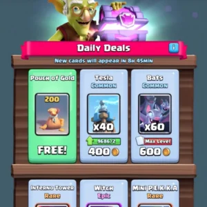 La boutique de Clash Royale